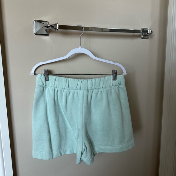A New Day Mint Sweatshorts - Picture 2 of 3